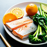 **

"A vibrant, colorful plate of healthy foods for liver health: fresh fruits (berries, oranges), green vegetables (spinach, broccoli), and lean protein (fish).  Bright, natural lighting. Focus on the freshness and appeal of the food. safe for work, appropriate content, fully clothed, professional, family-friendly, perfect anatomy, correct proportions, natural pose."

**